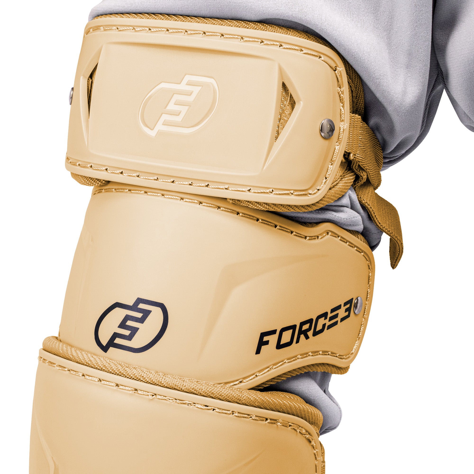 FORCE3 XS3® PRO ELITE Baseball Catcher Leg Guards - Lightweight Protective Gear for PitchCom® System - Perfect for Intermediate Players & Youth Leagues