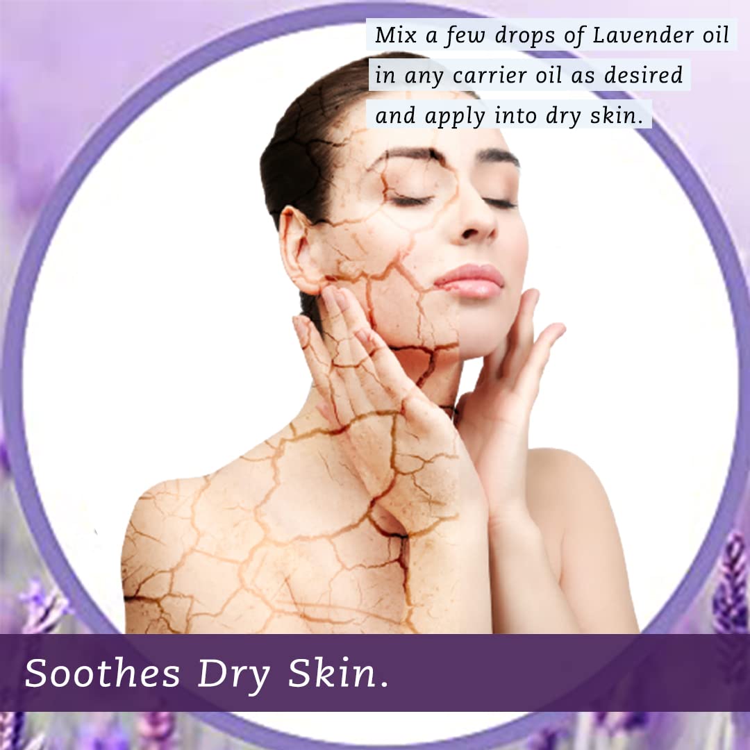 Seyal 100% Pure Natural Lavender Essential Oil for Hair, Skin & Aromatherapy | Highly Concentrated Fragrance Oil for Diffusers, Candles, Soaps & Air Fresheners | Relaxing Scent for Massage, Bath & Home Spa - 15ml