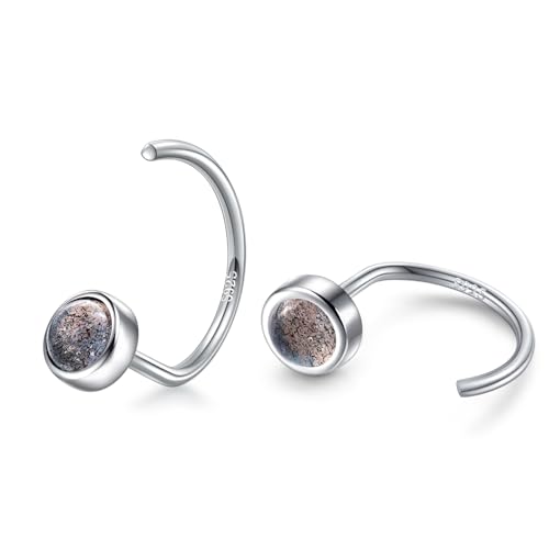 Synthetic Labradorite/Silver