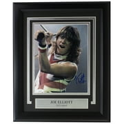 Joe Elliott Autographed Framed 8x10 Young Def Leppard Photo with JSA COA - Perfect for Rock Music Memorabilia Collectors & Home Decor