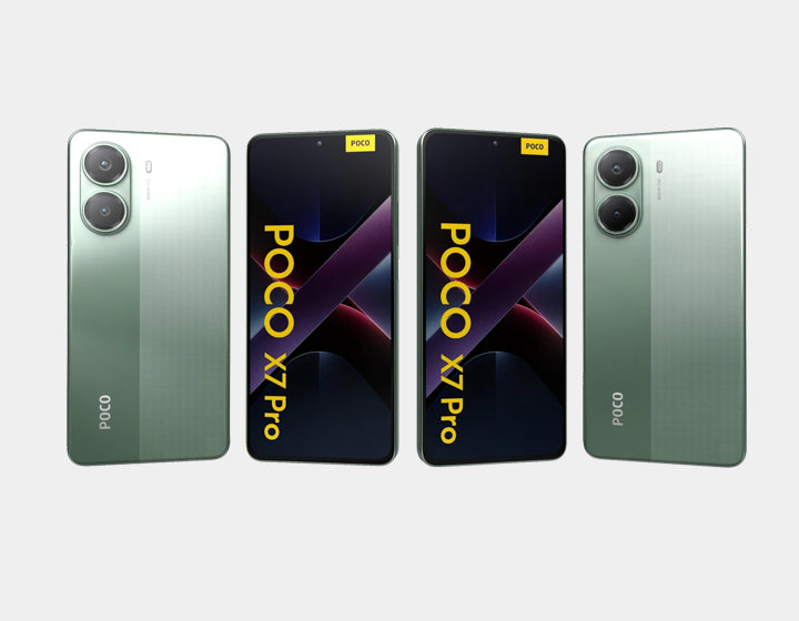 Xiaomi Poco X7 Pro 5G Smartphone - 512GB ROM 12GB RAM Dual SIM Unlocked GSM (Green) - Perfect for Gaming, Streaming & Productivity on the Go
