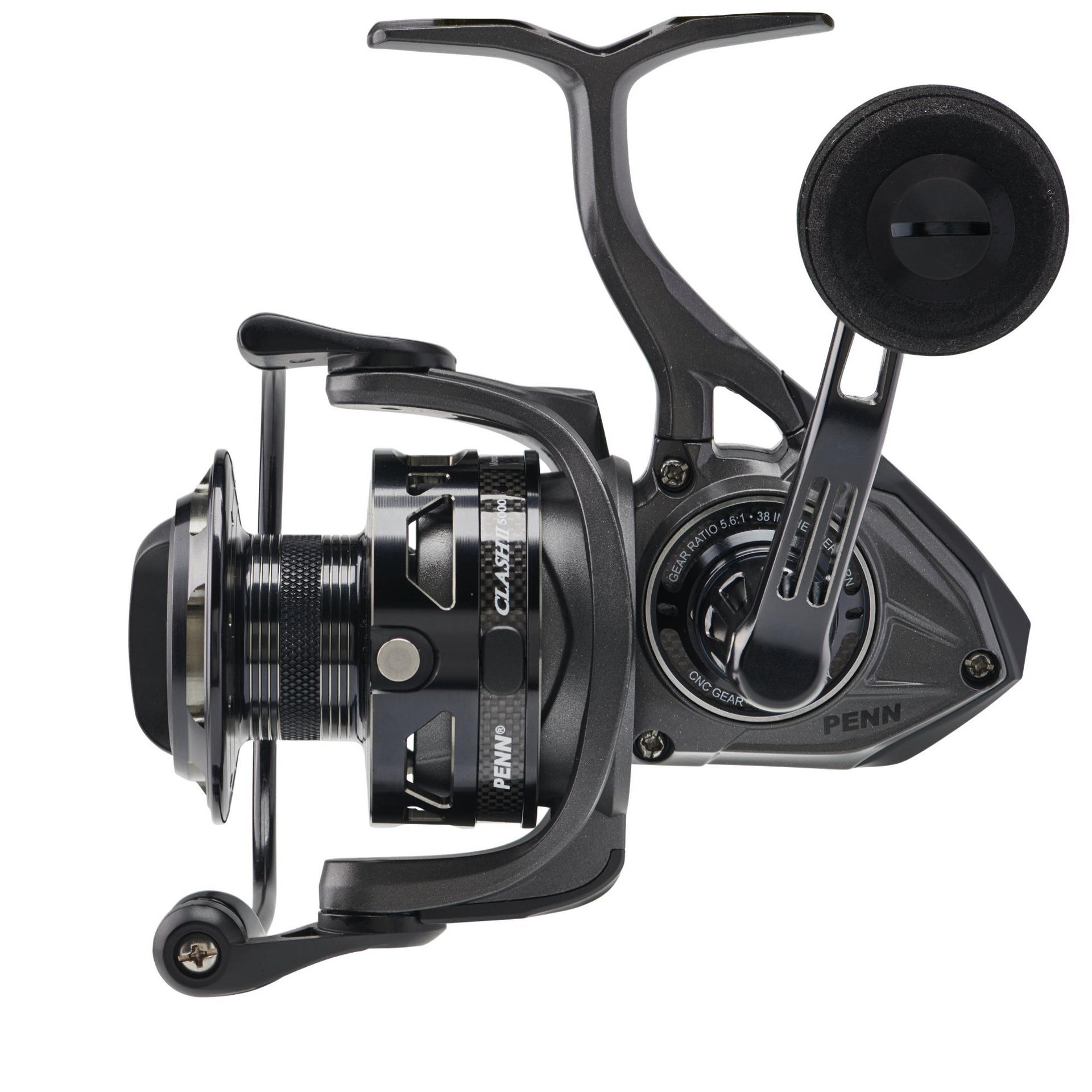 Clash™ II Spinning Reel - High Performance Fishing Reel for Saltwater & Freshwater - Smooth Drag System, Durable Design - Perfect for Bass, Trout & Saltwater Game Fish