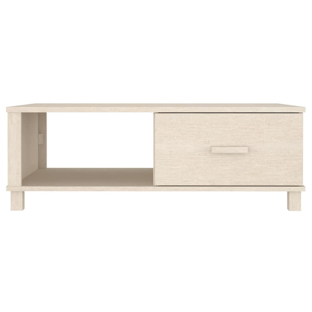 CHARMMA Solid Wood Pine Coffee Table - 39.4