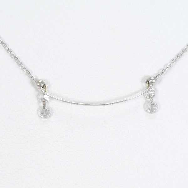 18K White Gold Diamond Necklace for Women - Elegant Pendant Jewelry Gift for Anniversary, Wedding & Special Occasions