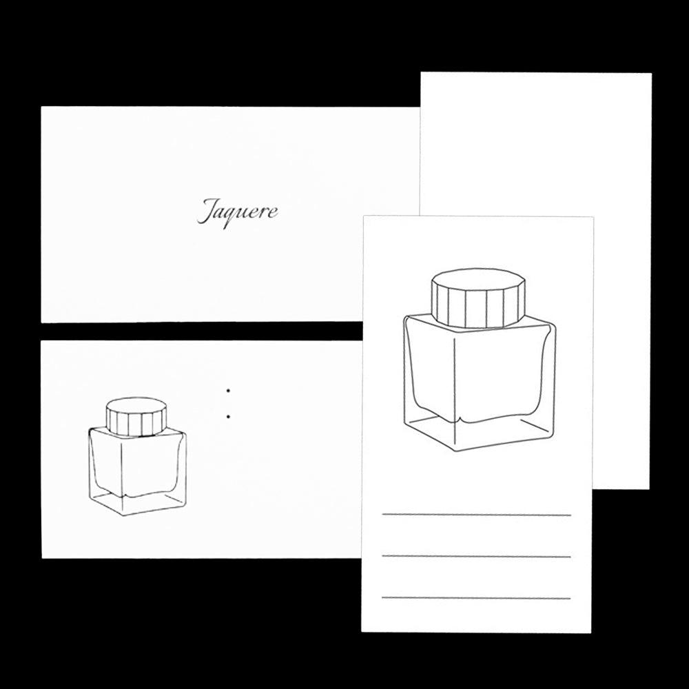Wearingeul Ink Color Chart Card - 100 Sheets for Fountain Pen Enthusiasts | Perfect for Swatching, Testing & Organizing Ink Colors