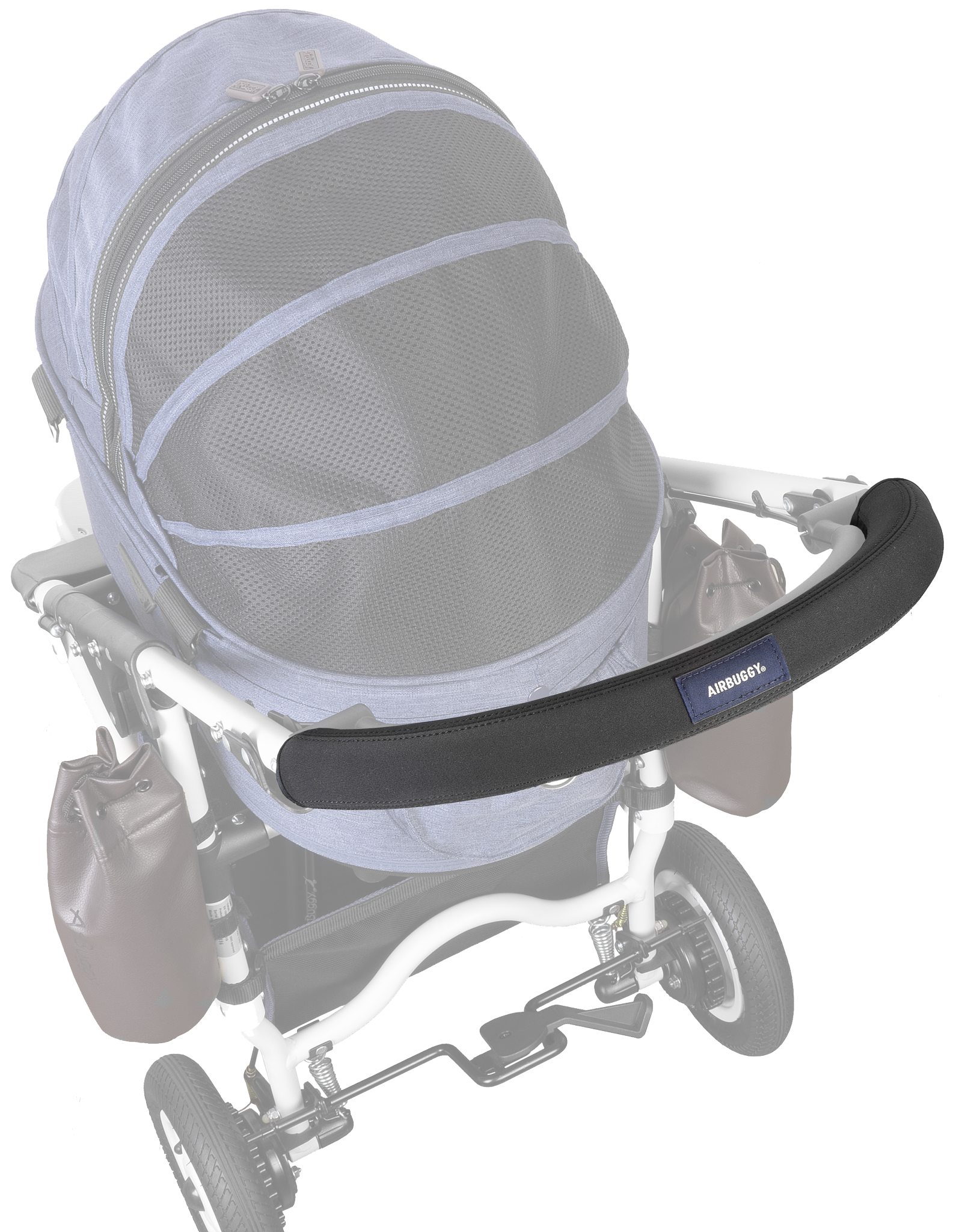Soft & Comfortable Stroller Handle Bar Cover - Universal Fit for Baby Strollers, Easy to Install & Wash - Perfect for Outdoor Walks, Shopping, and Park Visits