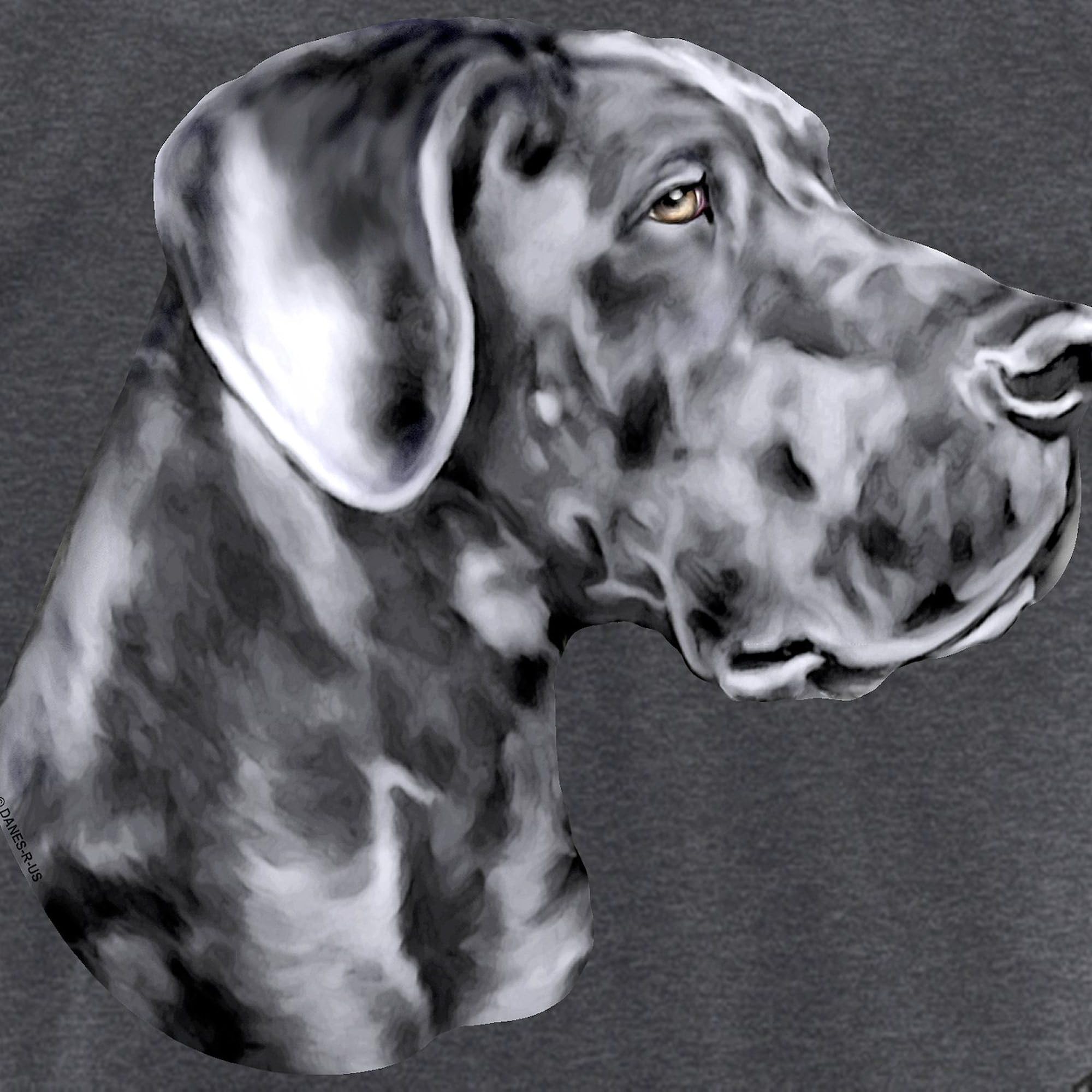 Great Dane High School Blue UC Men's Charcoal Pajama Set - Comfortable Novelty Sleepwear for Dog Lovers | Perfect for Lounging, Gifts & College Alumni Pride