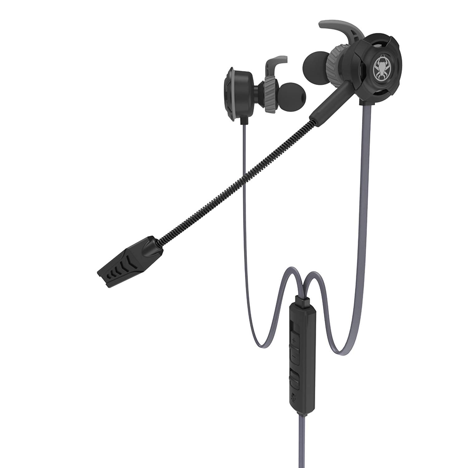 G30 Wired Gaming Headset for PC - Noise Isolating In-Ear Earbuds with Adjustable Microphone & Deep Bass - Perfect for Esports, Streaming & Online Gaming