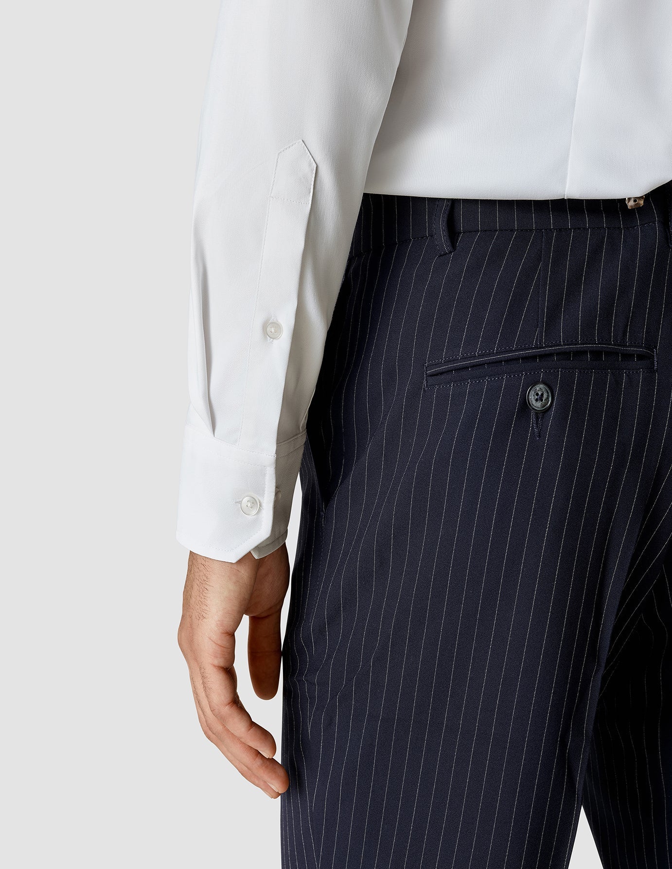 Premium Slim Fit White Dress Shirt for Men - Formal Office Wear & Business Attire - Perfect for Weddings, Interviews and Professional Occasions
