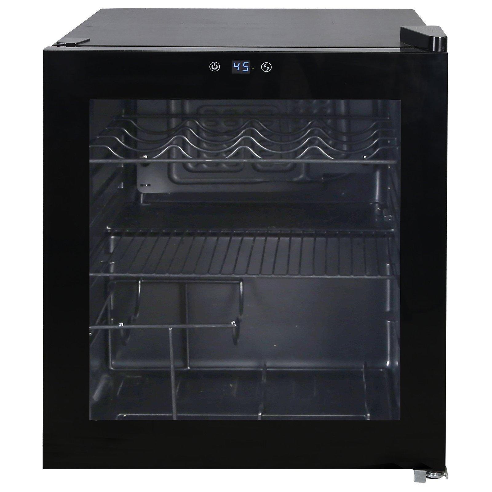 Avanti WBC16Z1BIS 15 Bottle / 60 Can Stainless Steel Wine & Beverage Cooler Refrigerator - Perfect for Home Bar, Kitchen, or Entertainment Spaces