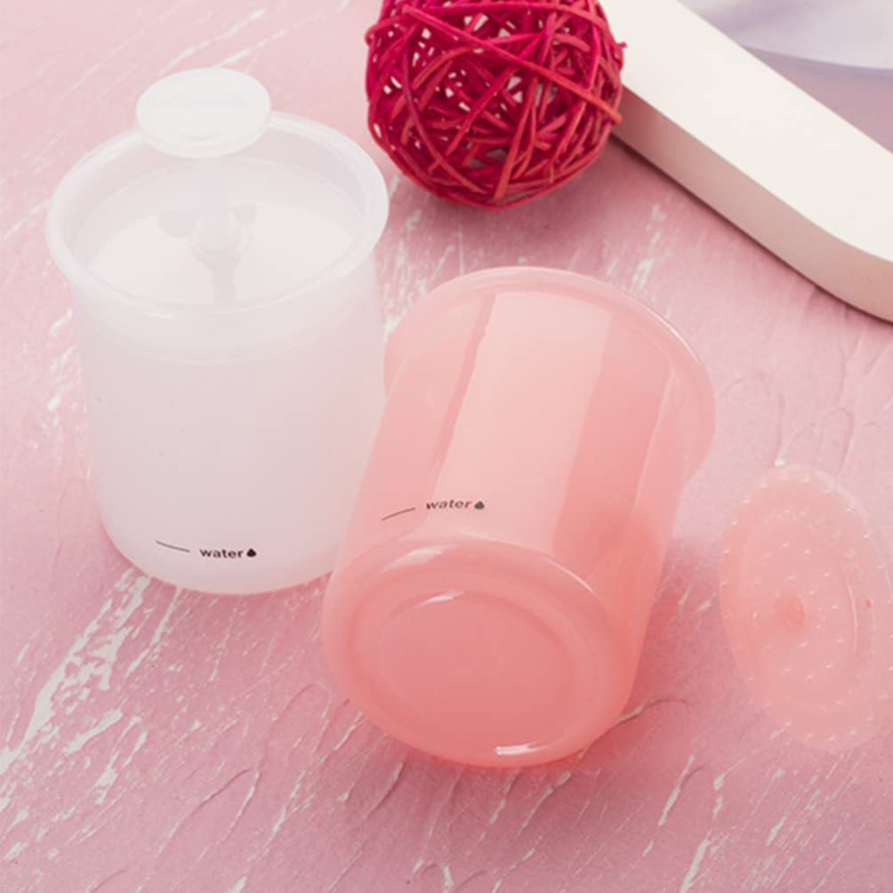 FRCOLOR 6-Piece Facial Foam Maker Set - Face Wash Foamer Cup, Bubble Soap Bottle & Travel Pump for Gentle Cleansing | Perfect for Skincare Routine, Travel & Spa Days