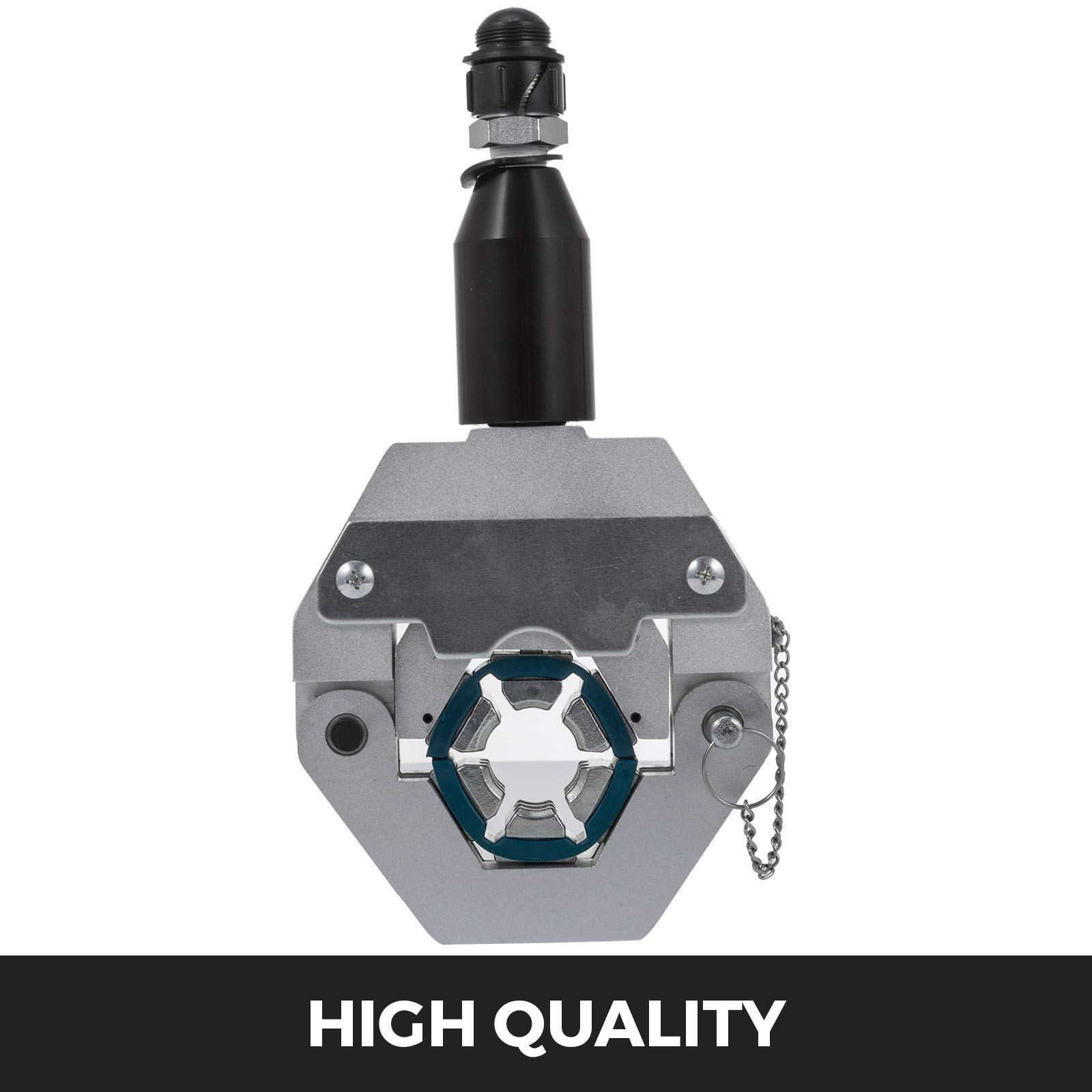 Mophorn FS-7842B Manual Hydraulic Hose Crimper Kit with 7 Dies - Handheld AC Hose Crimping Tool for Aluminum Pump and Air Conditioning Repair | Perfect for HVAC Technicians and Automotive AC System Maintenance