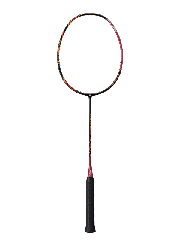 Yonex Astrox 99 Play Cherry Sunburst Badminton Racket - Prestrung Professional Racquet for Advanced Players | Perfect for Tournaments & Training | Made in China