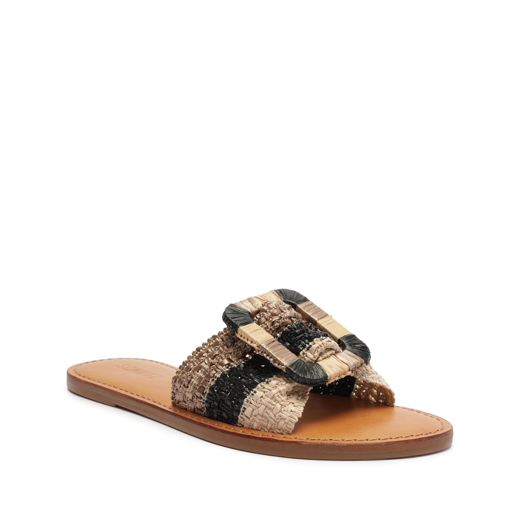 Cinna Flat Sandal Women's Comfortable Summer Slide Sandals - Perfect for Beach, Vacation, and Casual Outfits
