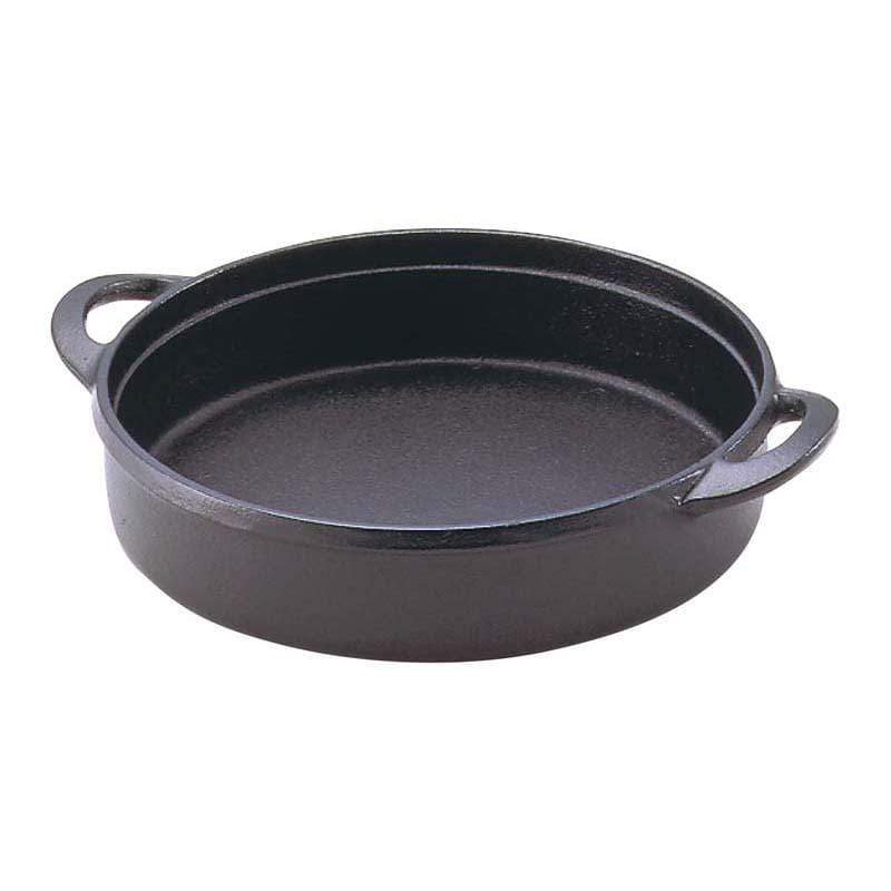 Premium Ikenaga Cast Iron Sukiyaki Pan - Authentic Japanese Single Serving Hot Pot for Home Cooking, Camping & Outdoor Dining