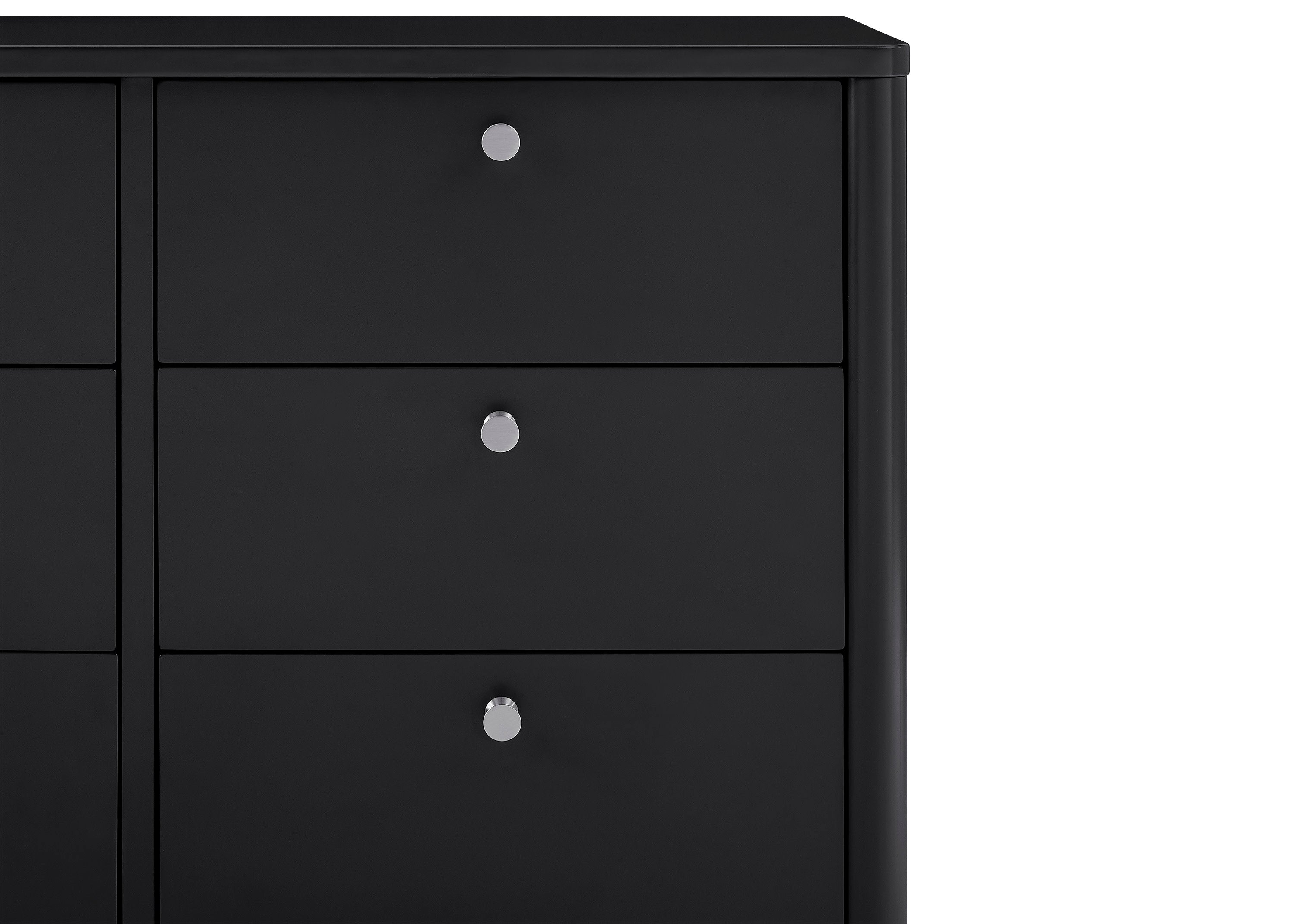 Brooks 6 Drawer Dresser with Interlocking Drawers - Sturdy Wooden Bedroom Furniture for Clothes Storage | Perfect for Master Bedroom, Guest Room & Nursery Organization