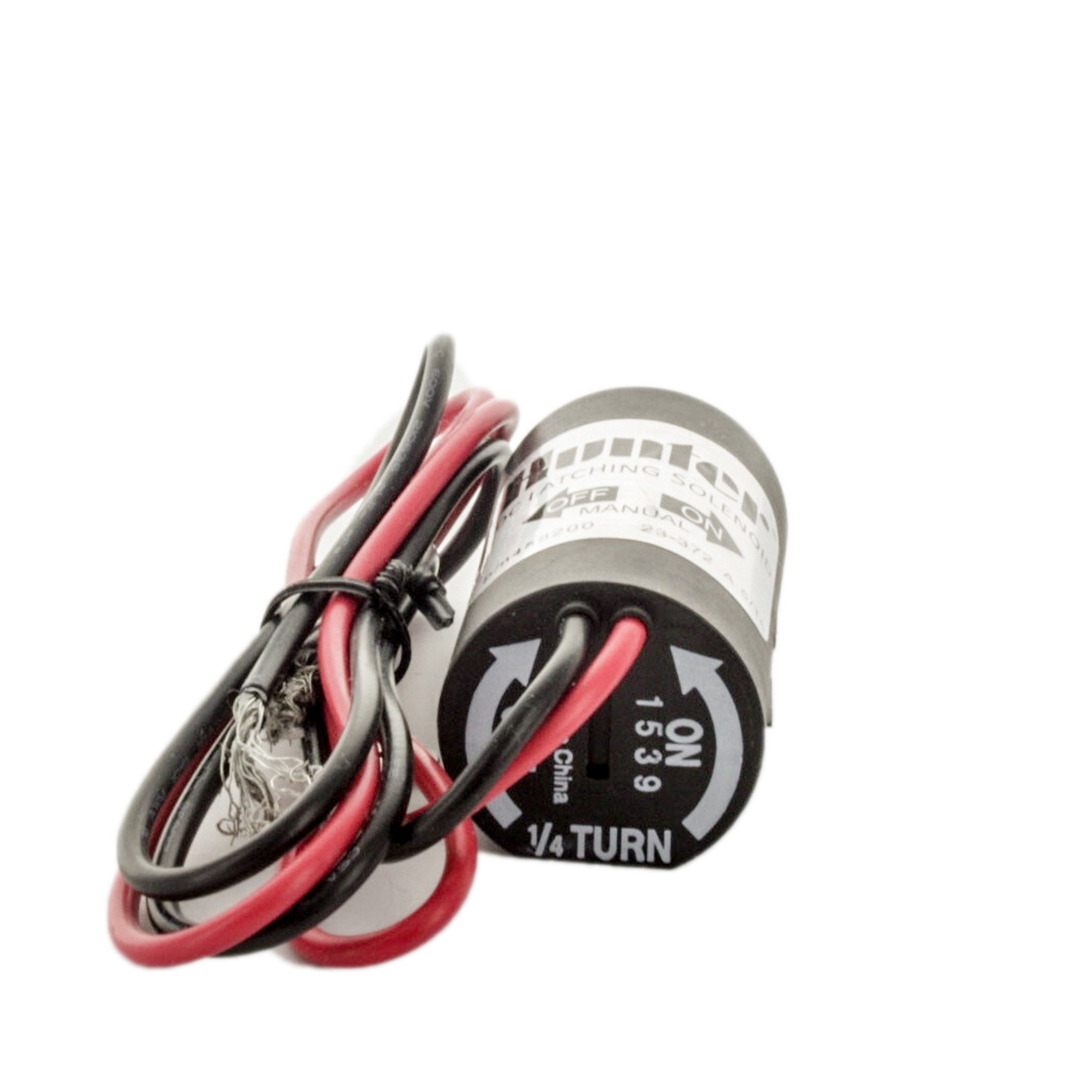 Hunter 458200 DC Latching Solenoid Valve - 12V/24V Universal Solenoid for Water, Gas & Air Valves - Perfect for Irrigation Systems, HVAC & Industrial Automation