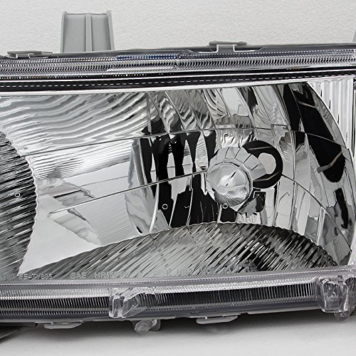 AKKON Clear Front Headlights Replacement Pair Set for Scion xB - Driver Left & Passenger Right Side - Perfect for Night Driving & Enhanced Visibility