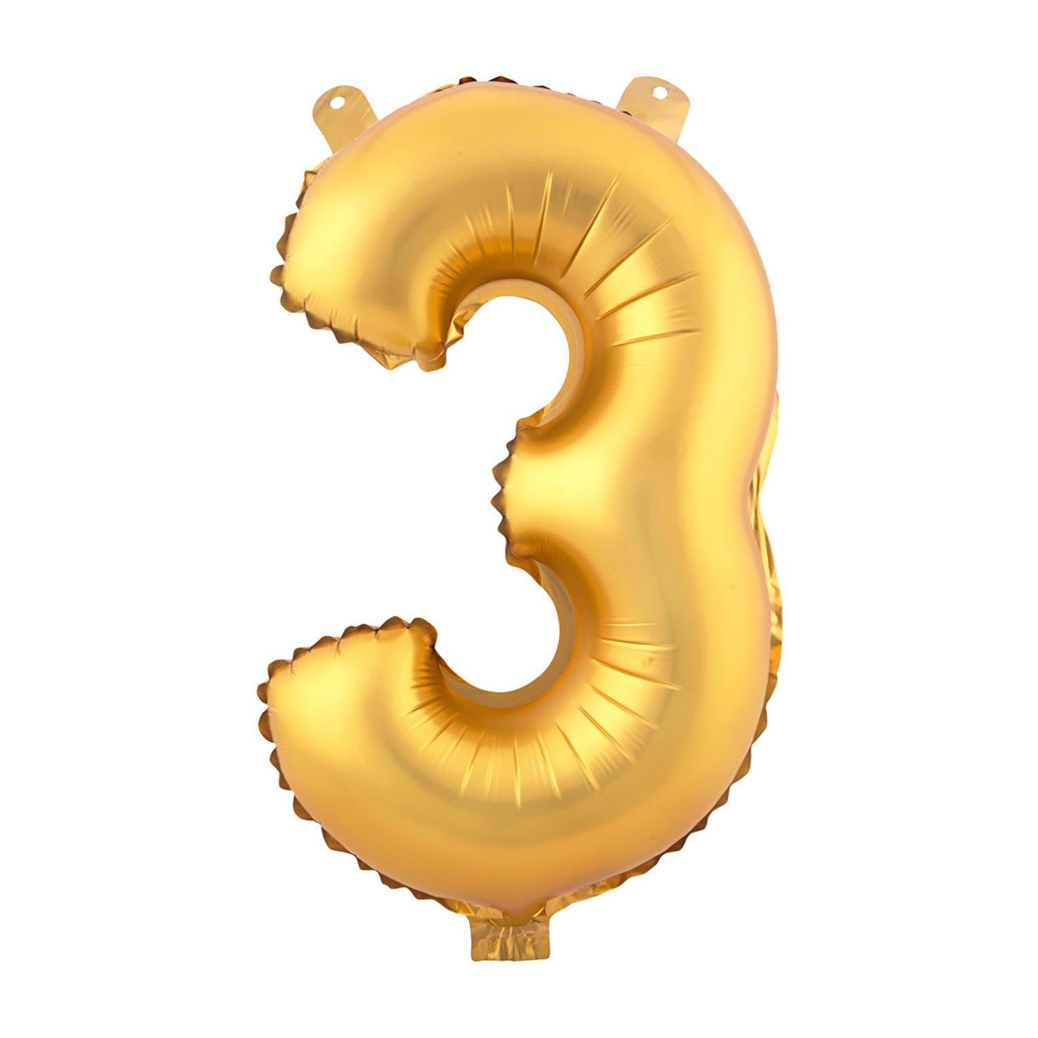 Gold Foil Number 3 Balloon (34 Inch) - Birthday Party Decorations, Anniversary Celebration, Graduation, Baby Shower & Special Events