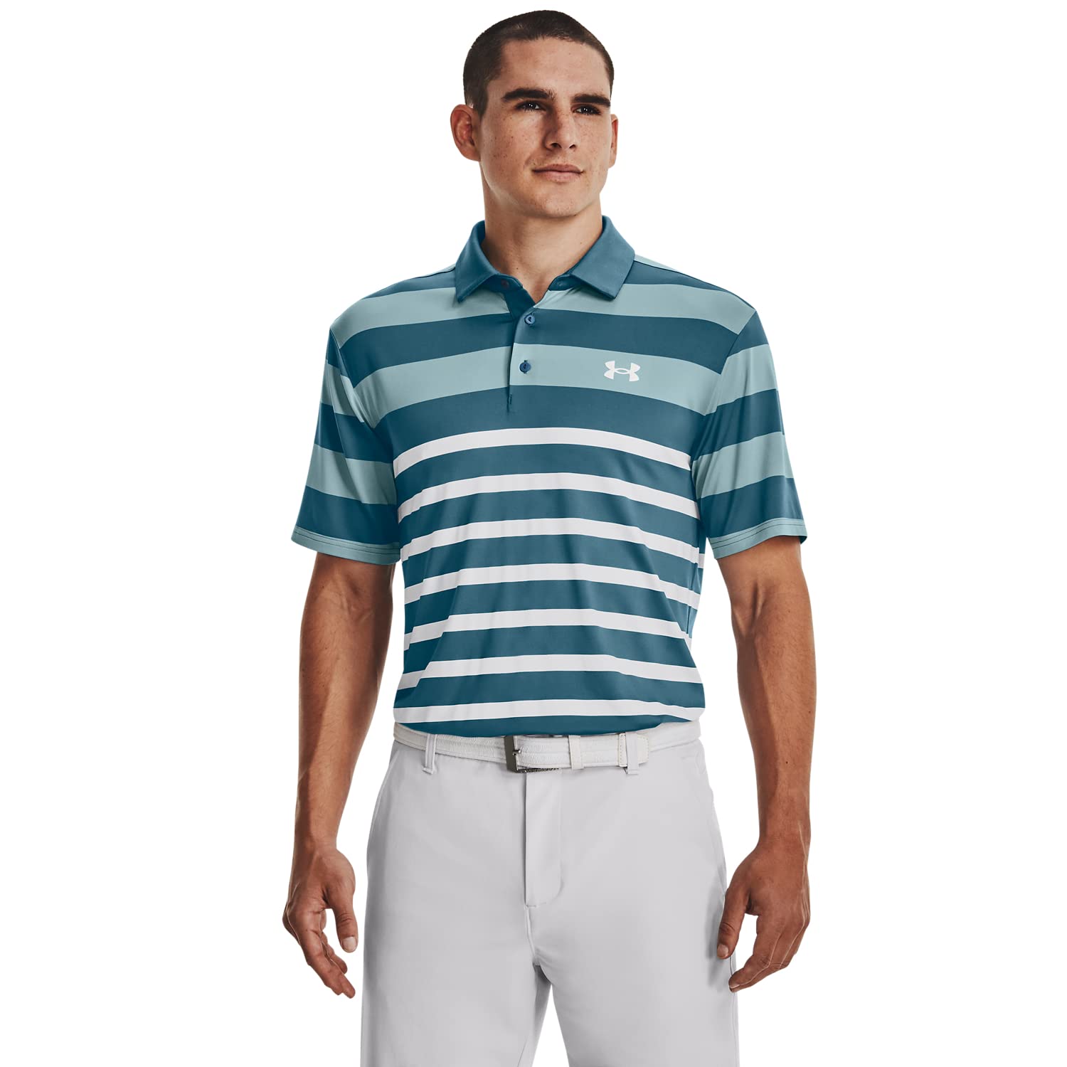 Under Armour Men's Performance Golf Polo Shirt - Moisture-Wicking & Breathable for Hot Weather - Perfect for Golf, Casual Wear & Outdoor Activities
