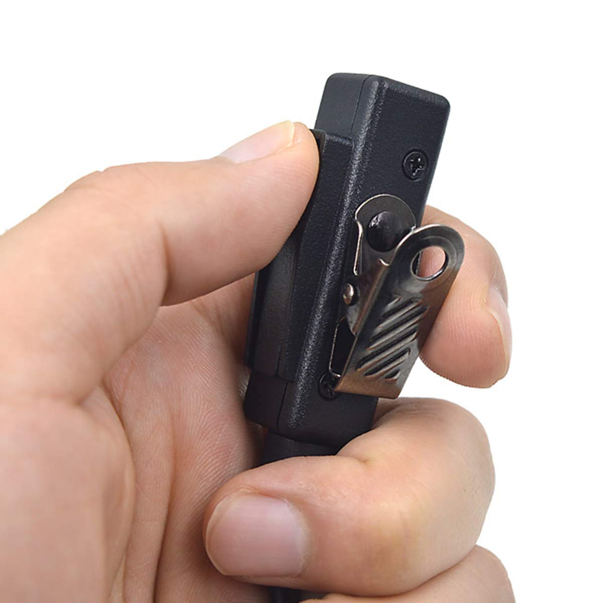 Yolispa Air Tube PTT Earpiece Headset with Microphone - Covert Acoustic Tube Security Headset for Motorola Two-Way Radios (DP4400/DP4600/DP4800 Series) - Ideal for Bodyguards, Security Personnel & Event Staff Communication
