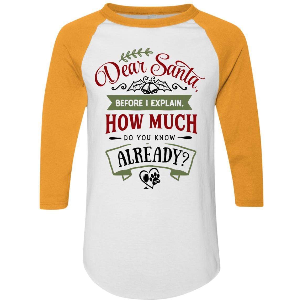 WineyBitches.Co Colorblock Raglan Jersey T-Shirt - Women's Fashion Casual Tee for Outfits, Lounge & Streetwear