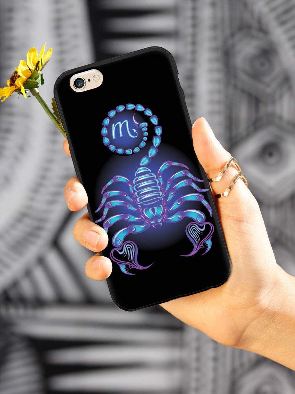 Scorpio Zodiac iPhone XR Case - 3D Textured Protective Cover for Apple iPhone XR - Shockproof & Slim Design - Perfect for Daily Use, Travel & Gifts