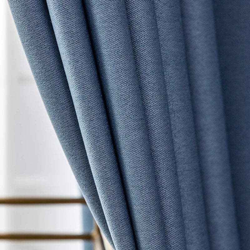 Skylar Faux Linen Curtain Swatch - Premium Fabric Samples for Window Treatments | Perfect for Home Decor, Bedroom & Living Room Design