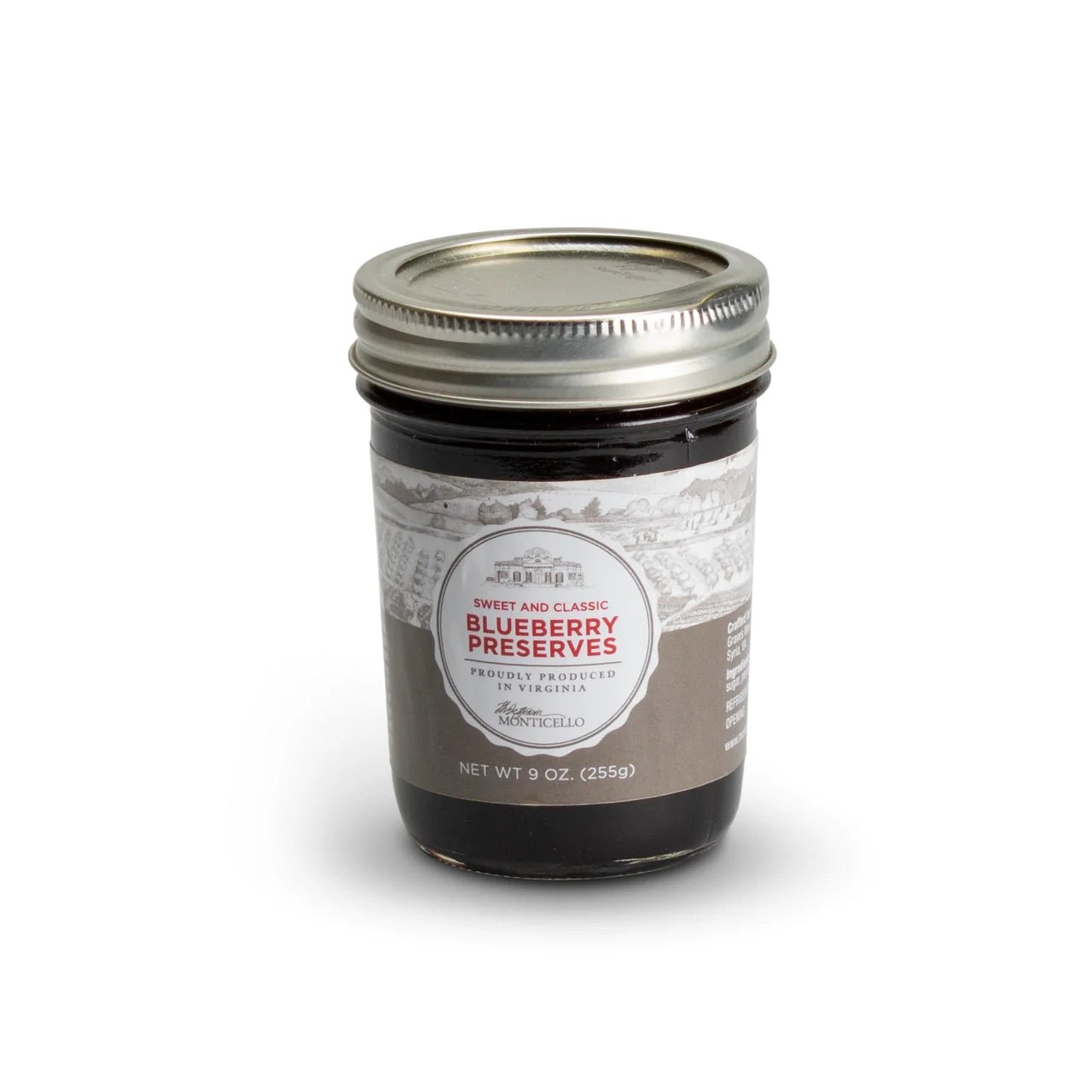 Premium Organic Blueberry Preserves - All Natural, No Sugar Added, Gluten-Free Fruit Spread - Perfect for Toast, Yogurt, Pancakes & Baking