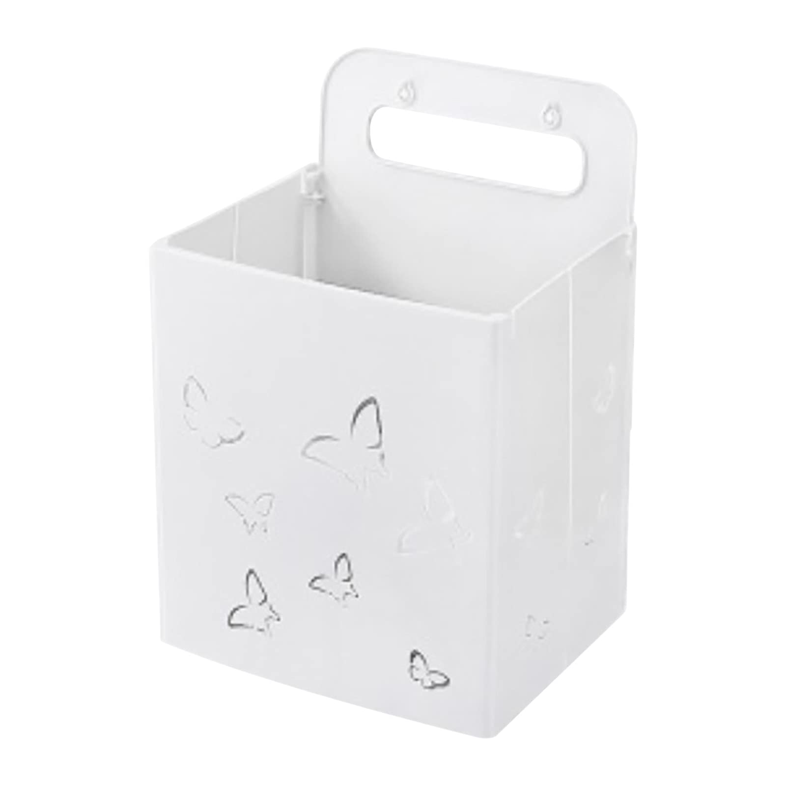 SKNG Foldable Wall Mounted Laundry Basket - Breathable Dirty Clothes Storage Organizer for Bathroom, Bedroom & Closet | Space-Saving Household Hamper for Laundry, Toys & Organization