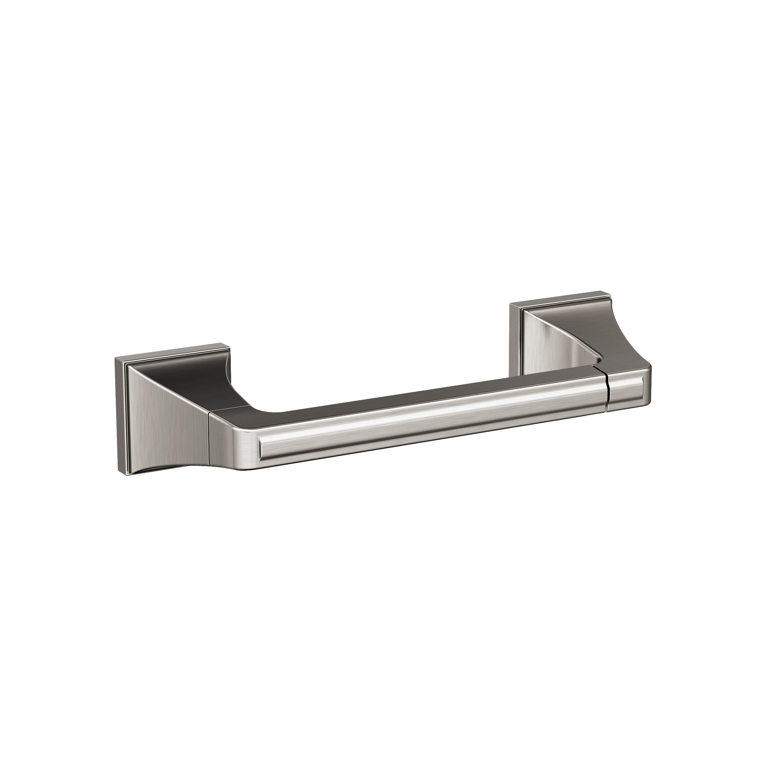 Amerock Brushed Nickel Mulholland 24-Inch Towel Bar Set - 3-Piece Bathroom Accessories for Modern Homes (Perfect for Bathrooms, Spas & Guest Rooms)