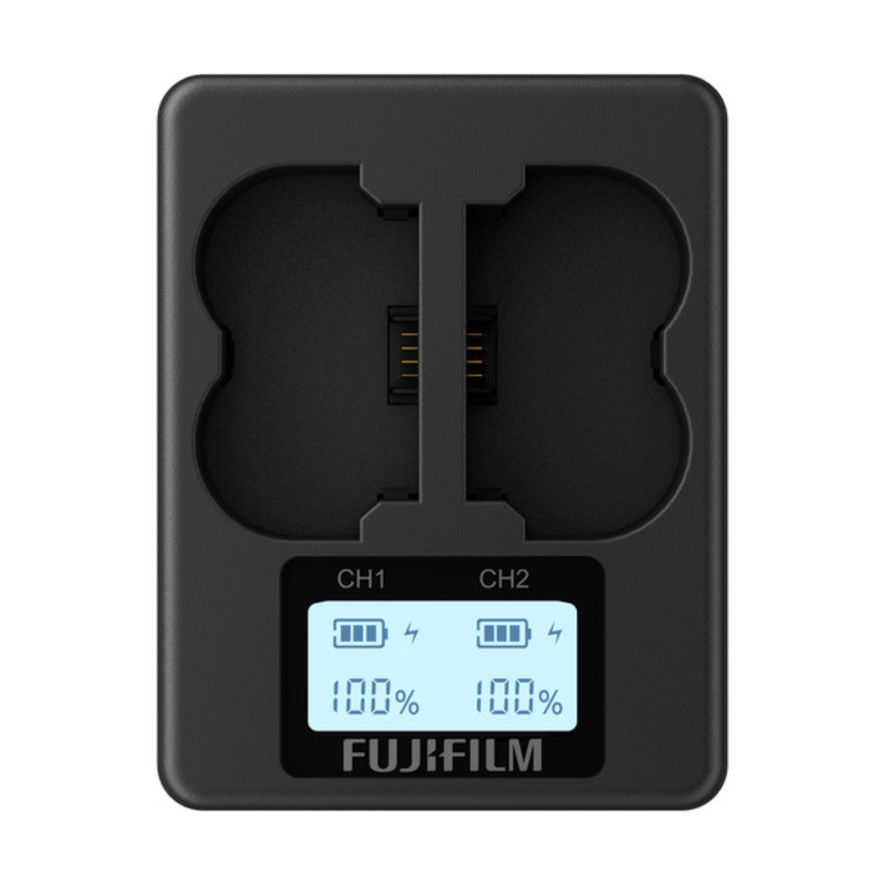 Fujifilm BC-W235 Dual Battery Charger for NP-W235 - Fast Charging for Fujifilm X-T4, X-T3, X-Pro3 Cameras - Perfect for Travel & Professional Photography