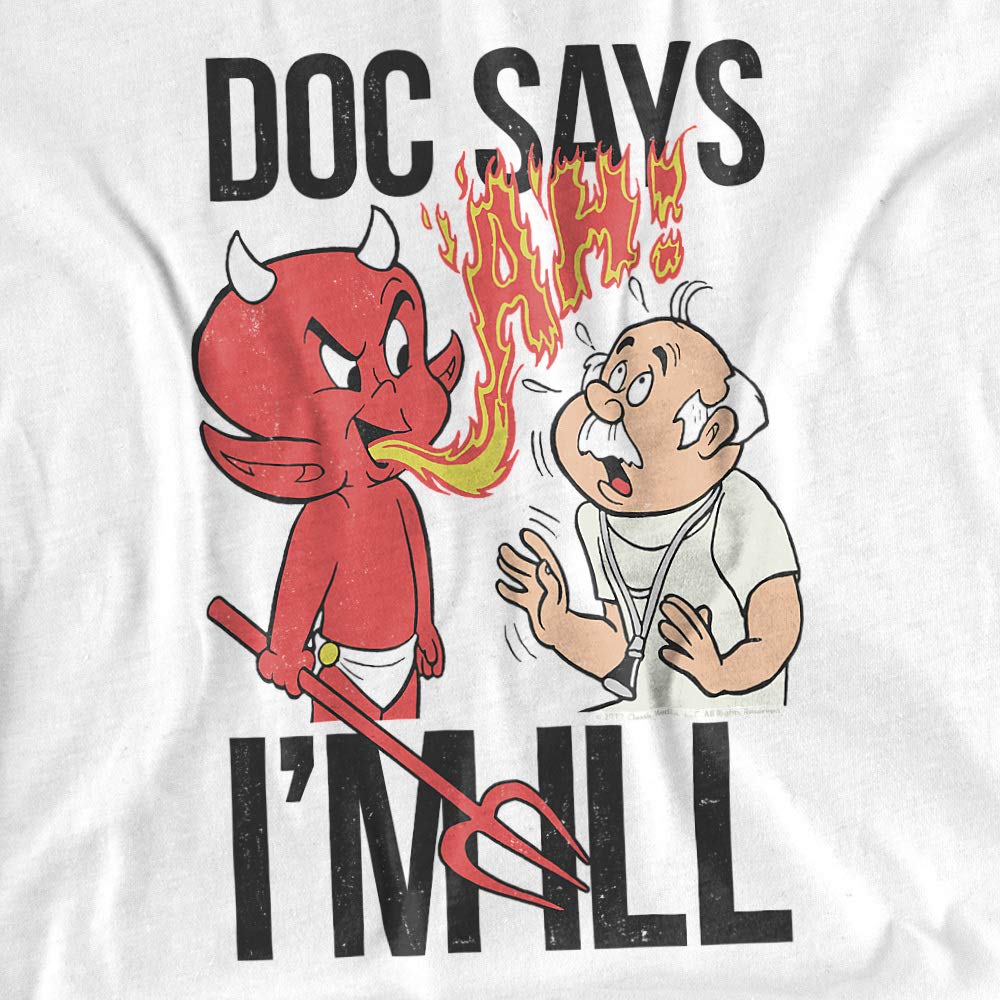 Funny Hot Stuff Doc Says Women's T-Shirt - Cute Graphic Tee for Casual Wear, Girls Night Out & Gifts