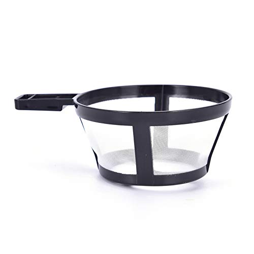 1 Pcs Reusable Coffee Filter Holder - Stainless Steel Mesh Basket with Handle for Drip Coffee Makers & Tea Brewing - Perfect for Home, Office & Camping Use (Color: 1 Pc, Size: As Shown)