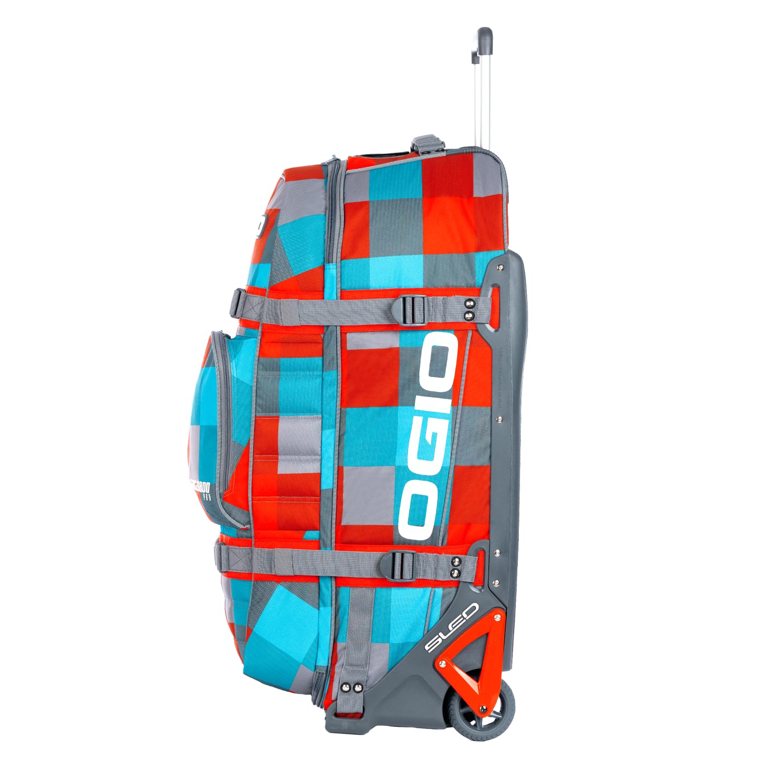 OGIO Rig 9800 Pro Wheeled Gear Bag With Boot Bag LE Blockade Red - Durable Travel Luggage for Golf Clubs, Sports Equipment & Work Tools - Perfect for Air Travel, Gym Storage & Outdoor Adventures