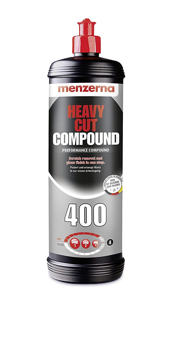Menzerna Heavy Cut Compound 400 - Professional Car Paint Correction & Scratch Remover for Auto Detailing & Restoration