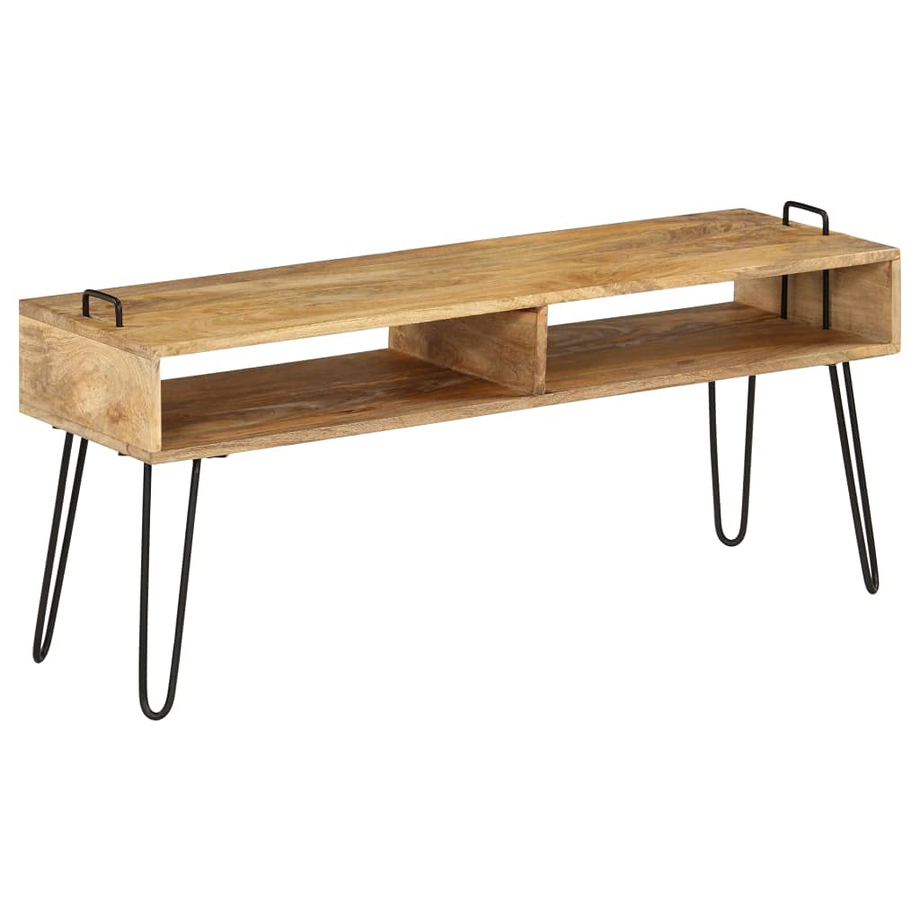 Industrial TV Stand with Storage - 43.3