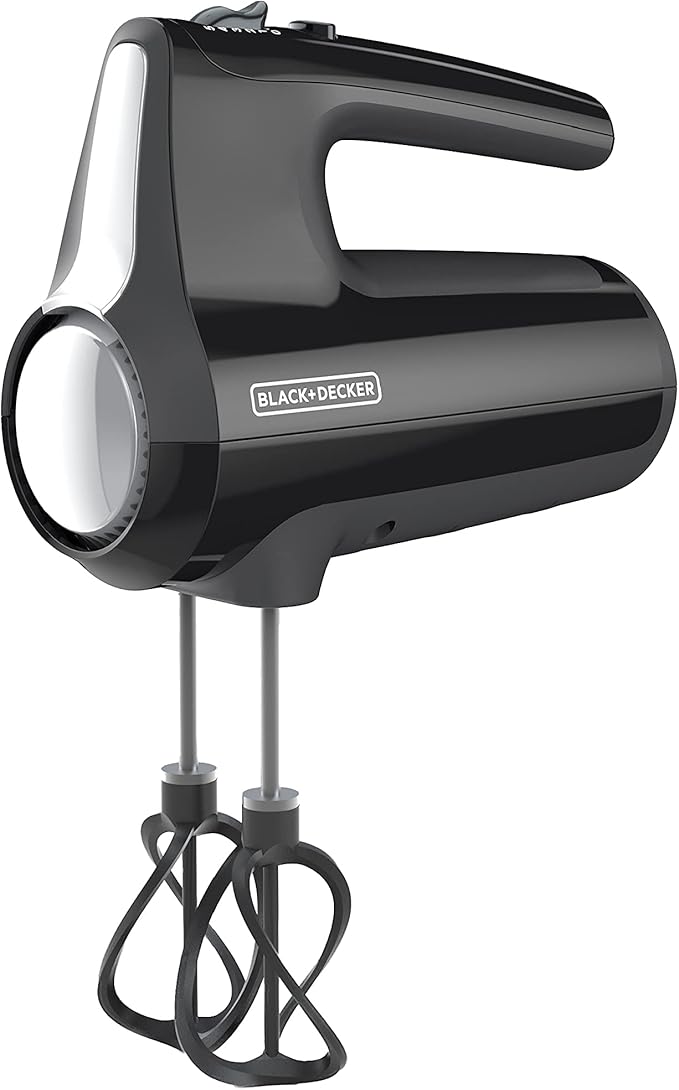 5-Speed Handheld Mixer - Powerful & Lightweight for Baking, Cooking & Mixing - Perfect for Cakes, Dough & Smoothies