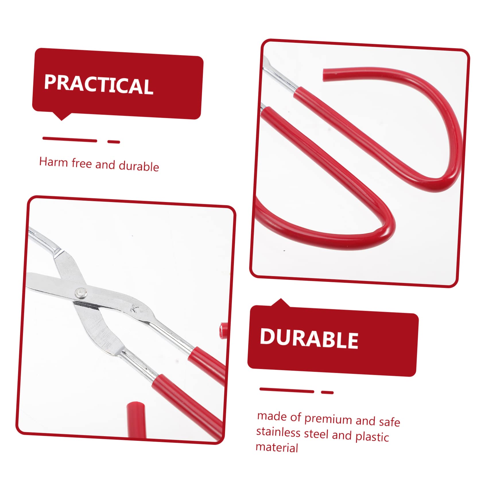 DOITOOL 2-Pack Travel Toilet Paper Holder & Wipe Tongs - Portable Bathroom Assist Tool for Disabled & Elderly - Camping, Hiking, Road Trips & Home Use