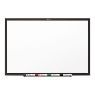 Classic Series Total Erase Dry Erase Board 72x48 Inches - White Surface with Black Frame - Perfect for Office Meetings, Classroom Teaching & Home Organization