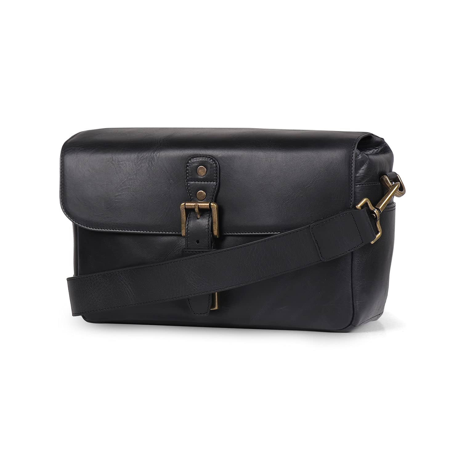 MegaGear Genuine Leather Camera Messenger Bag for Men & Women - Waterproof DSLR Shoulder Bag for Travel, Photography & Daily Use