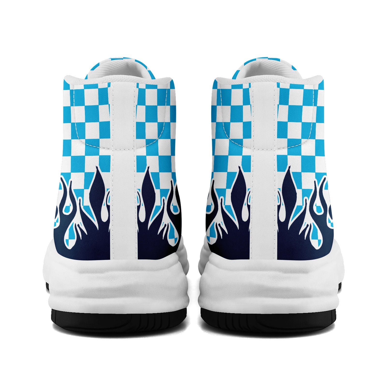 Custom Blue & White Tennessee Firesoul Shoes - Personalized Sneakers for Men & Women | Breathable Comfort for Running, Gym & Casual Wear (Style FN039 D020272, Size 32)