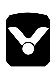 Victor Logo Stencil for Badminton Rackets - Custom Branding Tool for Sports Equipment | Perfect for DIY Badminton Racket Personalization & Team Uniform Design