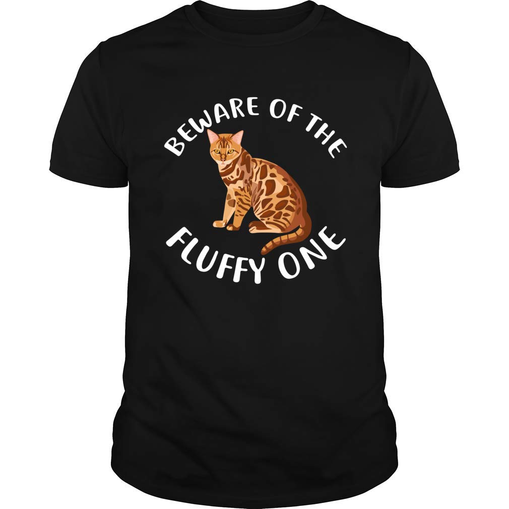 Beware of My Kitten Bengal Cat T-Shirt - Funny Cat Lover Gift for Women & Men - Perfect for Cat Owners & Bengal Cat Enthusiasts - Great for Casual Wear, Gifts & Cat-Themed Parties