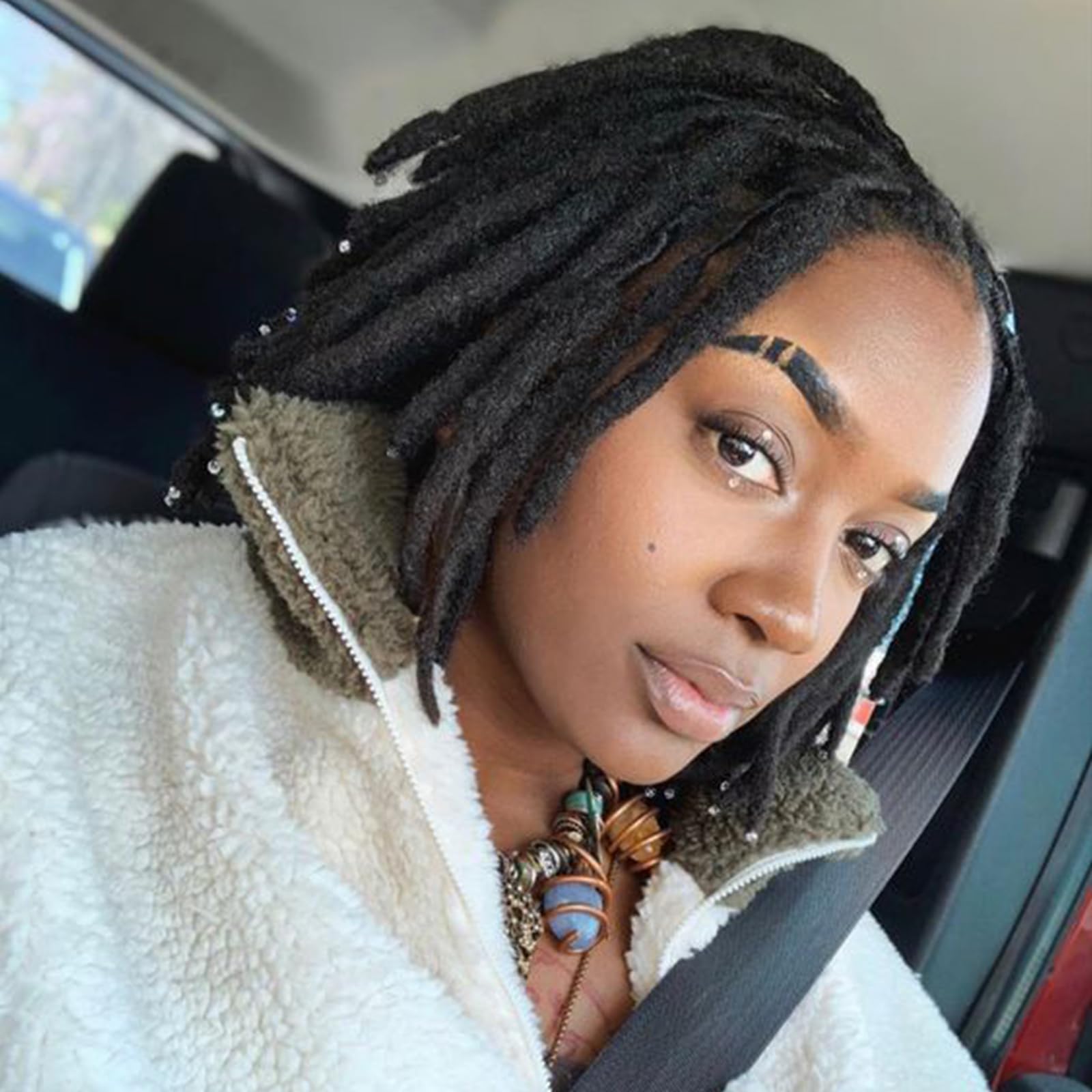 100% Real Human Hair Loc Extensions - 60 Strands 4