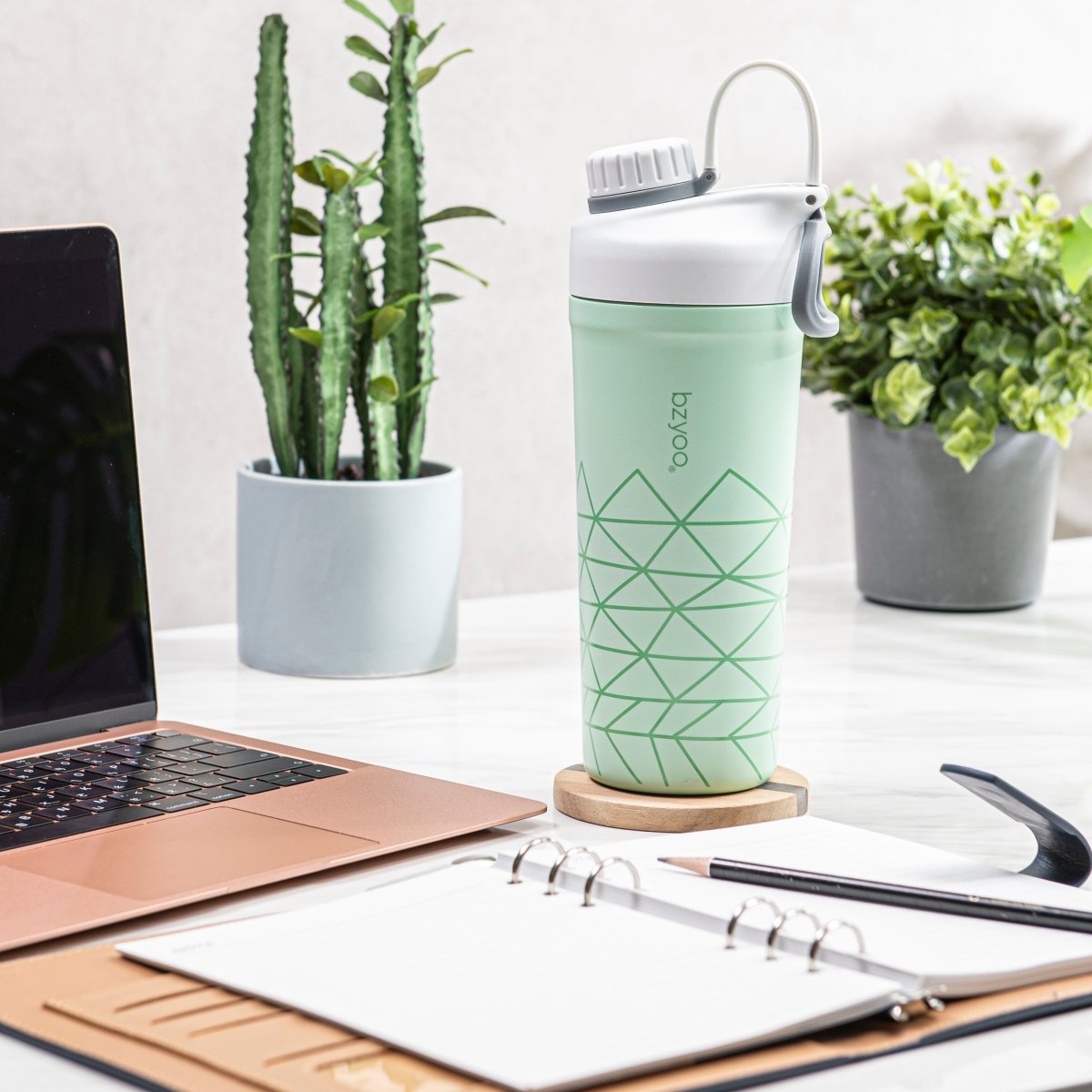 26oz Stainless Steel Double Wall Insulated Tumbler with Lid & Straw - Spiderman Green - Keeps Drinks Hot/Cold for Hours - Perfect for Office, Gym, Travel & Outdoor Activities