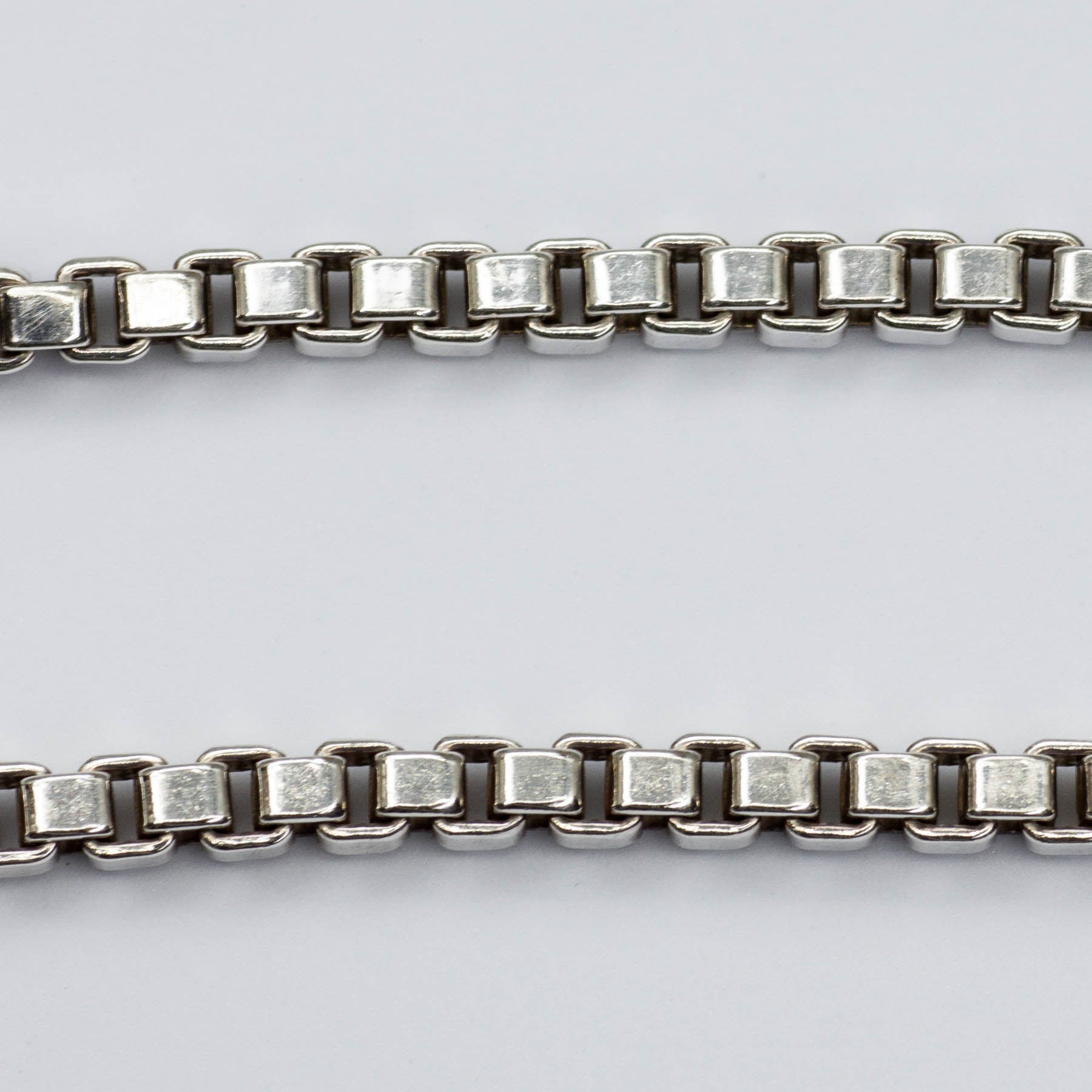 Tiffany & Co. Venetian Link 925 Sterling Silver Bracelet for Women | 7