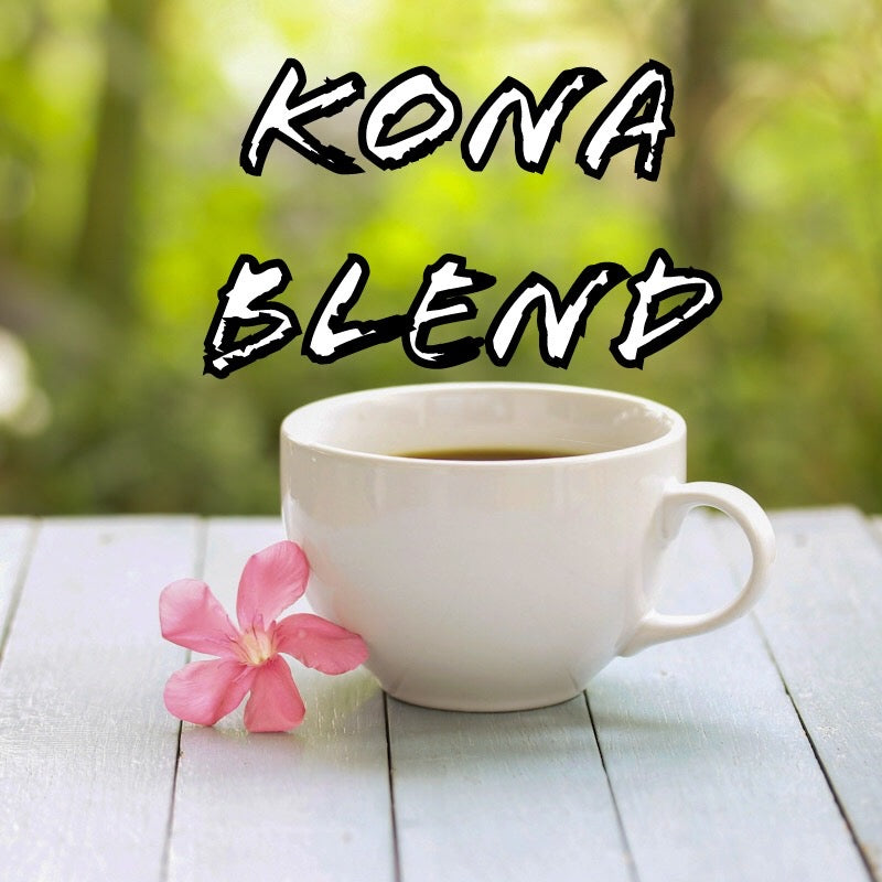 Premium Kona Blend Coffee - 100% Hawaiian Kona Coffee Beans for Rich & Smooth Flavor | Perfect for Home Brewing, Office & Gifting