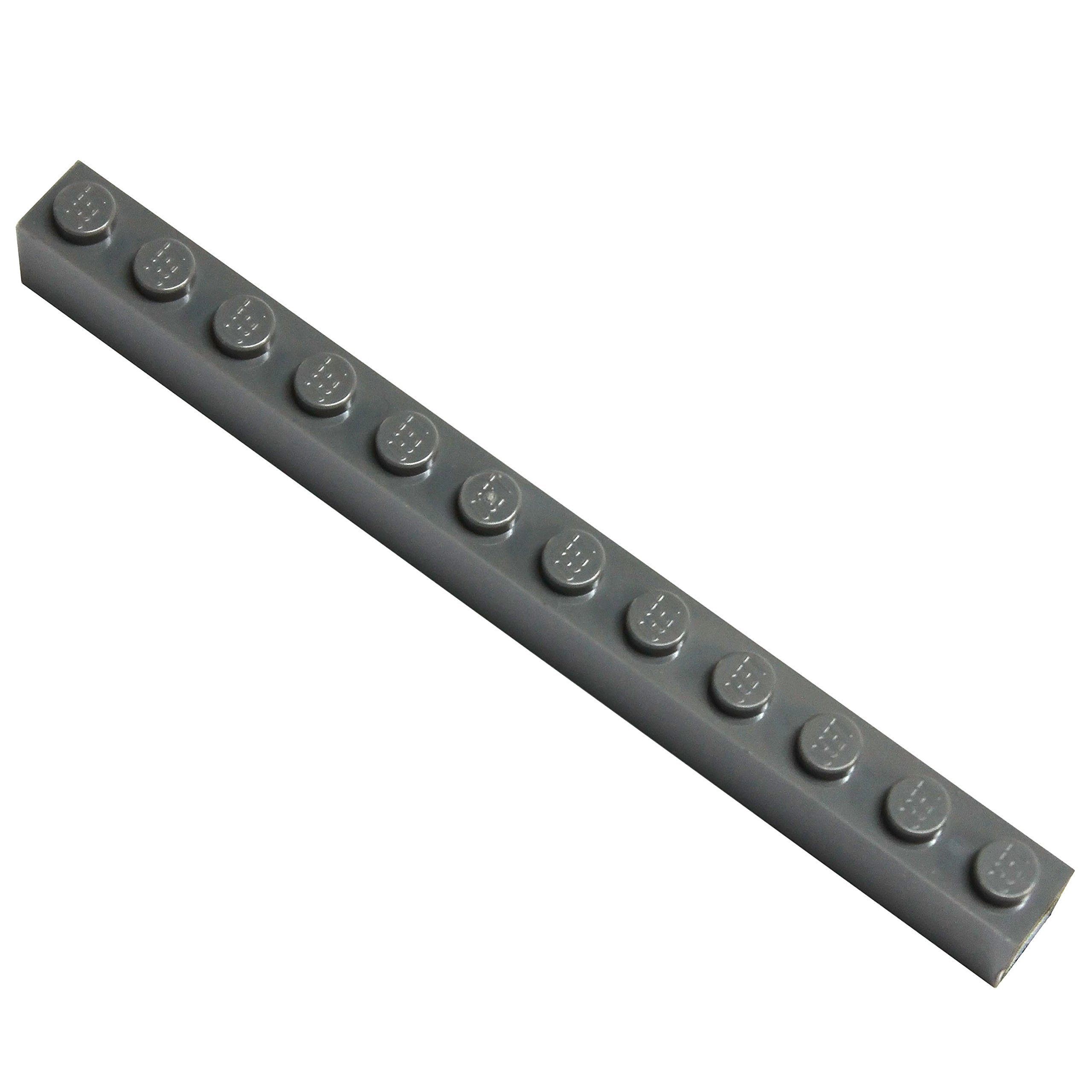 LEGO Dark Gray (Dark Stone Grey) 1x12 Brick - Pack of 4 | Replacement Building Blocks for LEGO Sets | Perfect for MOC Creations, DIY Projects & LEGO Collections