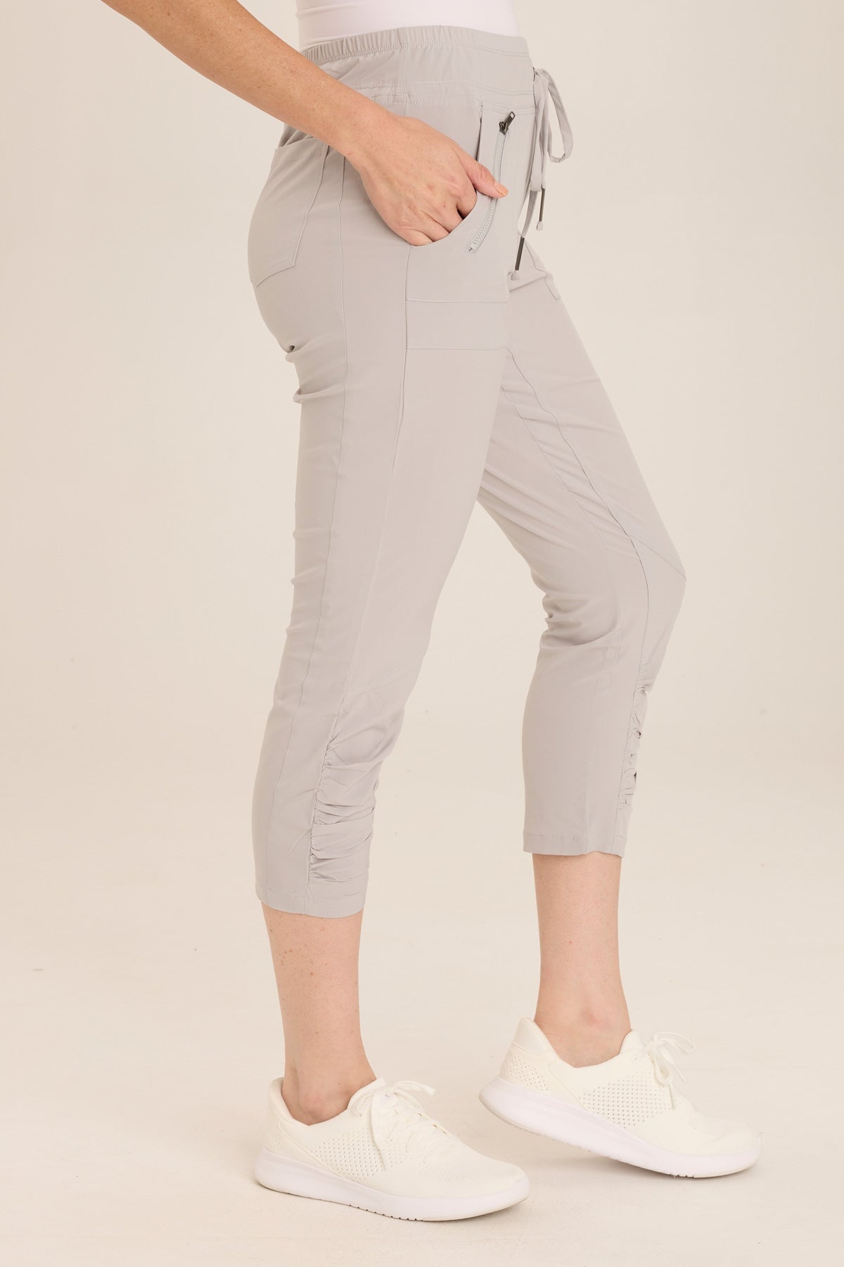 Aksana High Waist Yoga Leggings for Women - Arctic Print, Breathable & Stretchy Workout Pants for Running, Gym, and Lounge Wear